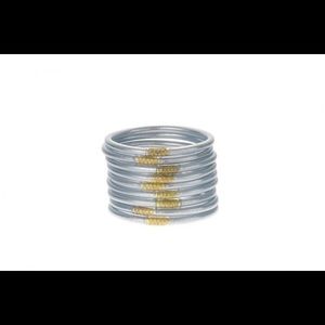 3 gold 3 silver budhagirl bangles size medium